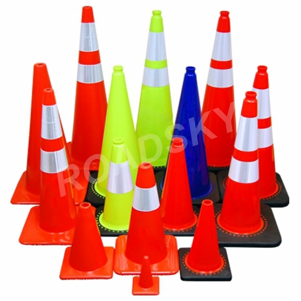 Toddmomy 14pcs Traffic Safety Cones Miniature Mini Collapsible Traffic Cones Reflective Safety Cone Model Traffic Signs Model for Kindergarten Teaching Aids